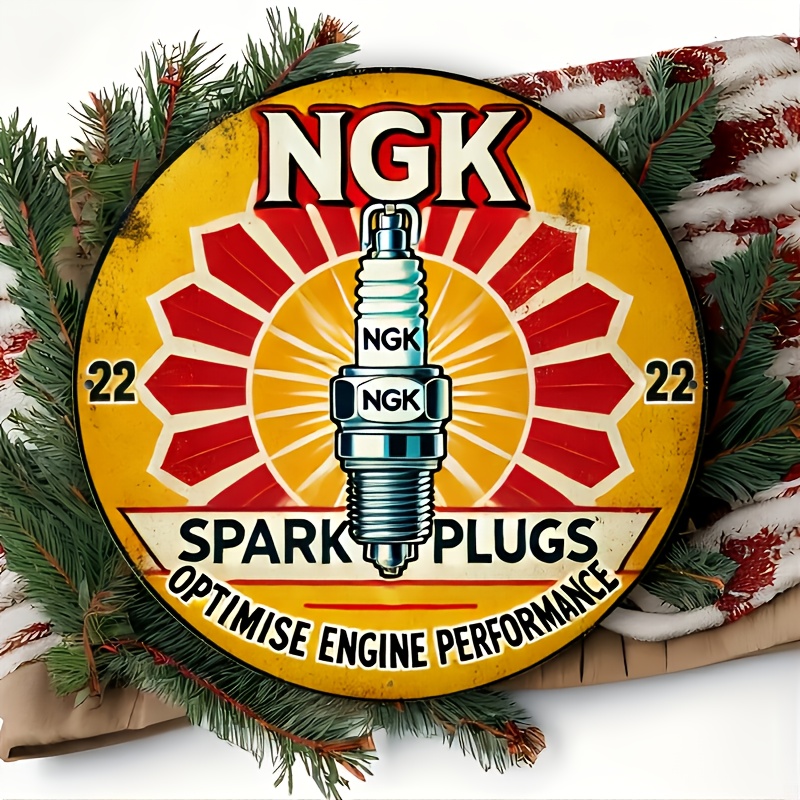 NGK Spark Plug Metal Tin Sign, - огляд і ціна Spark Plug