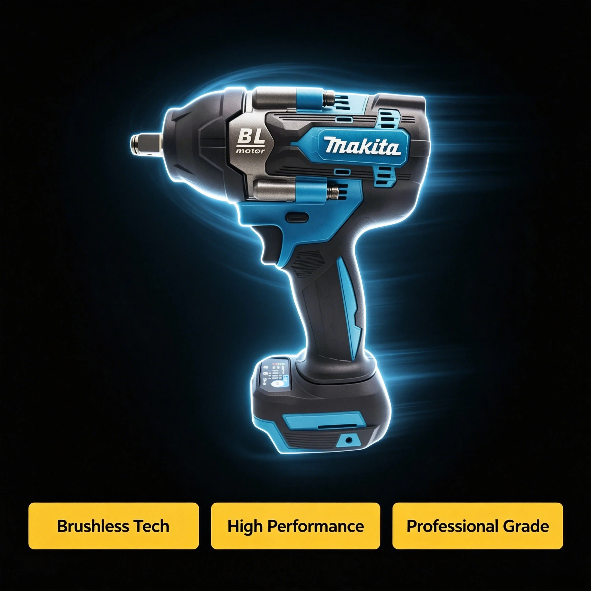 Makita DTW700 Cordless Brushle - огляд і ціна Torque Wrench