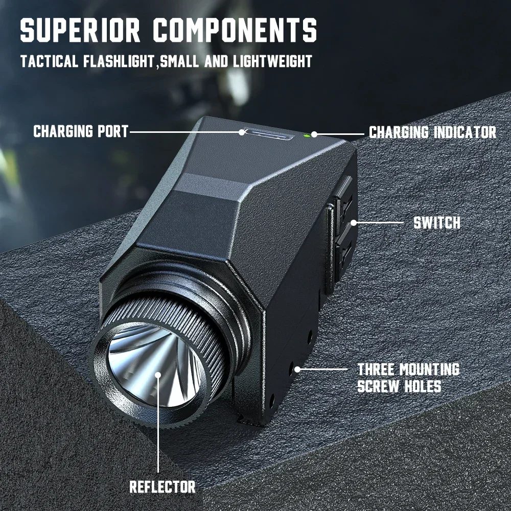 1000LM Tactical LED Flashlight - огляд і ціна Timing Light Gun