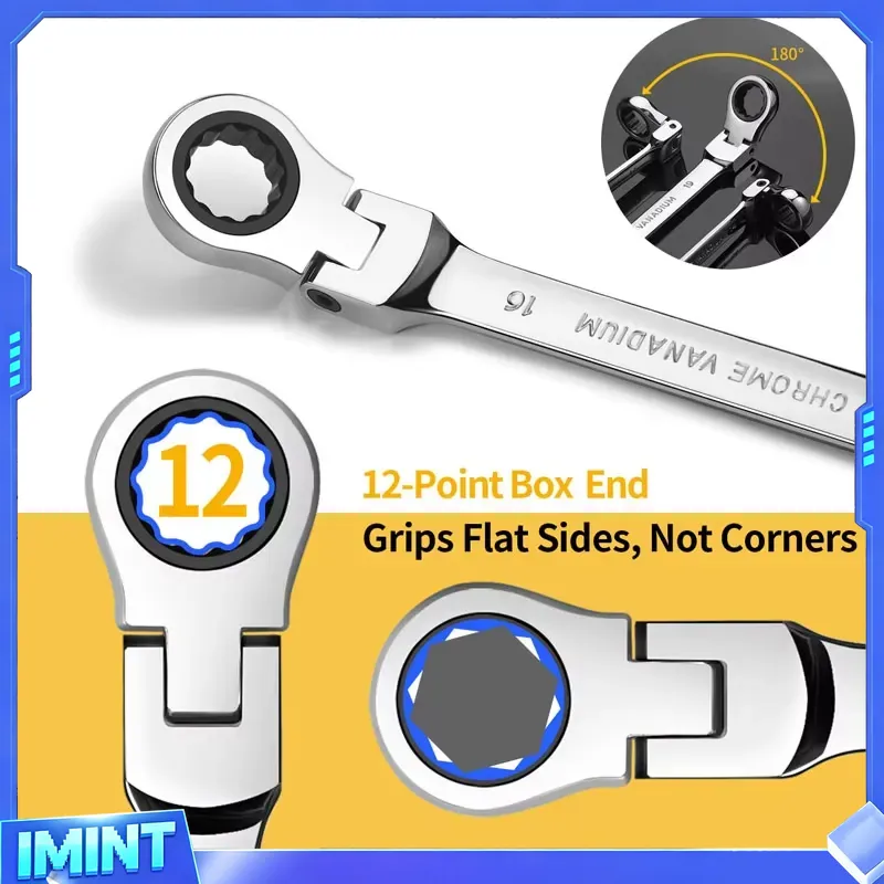 Flex Head Ratcheting Wrench Se - огляд і ціна Socket Set