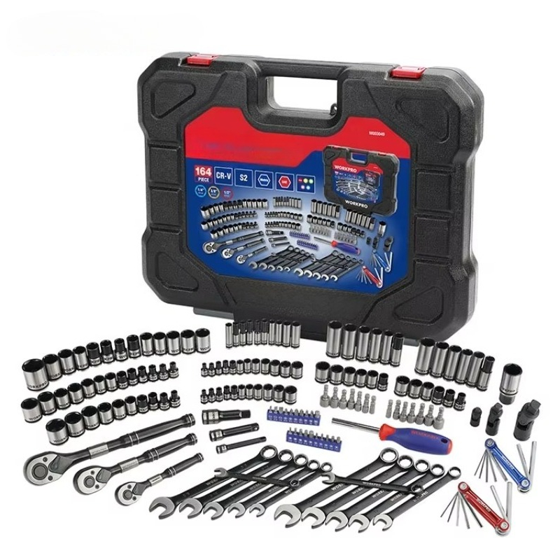 164 PC Mechanic Tool Box Set 1 - огляд і ціна Socket Set