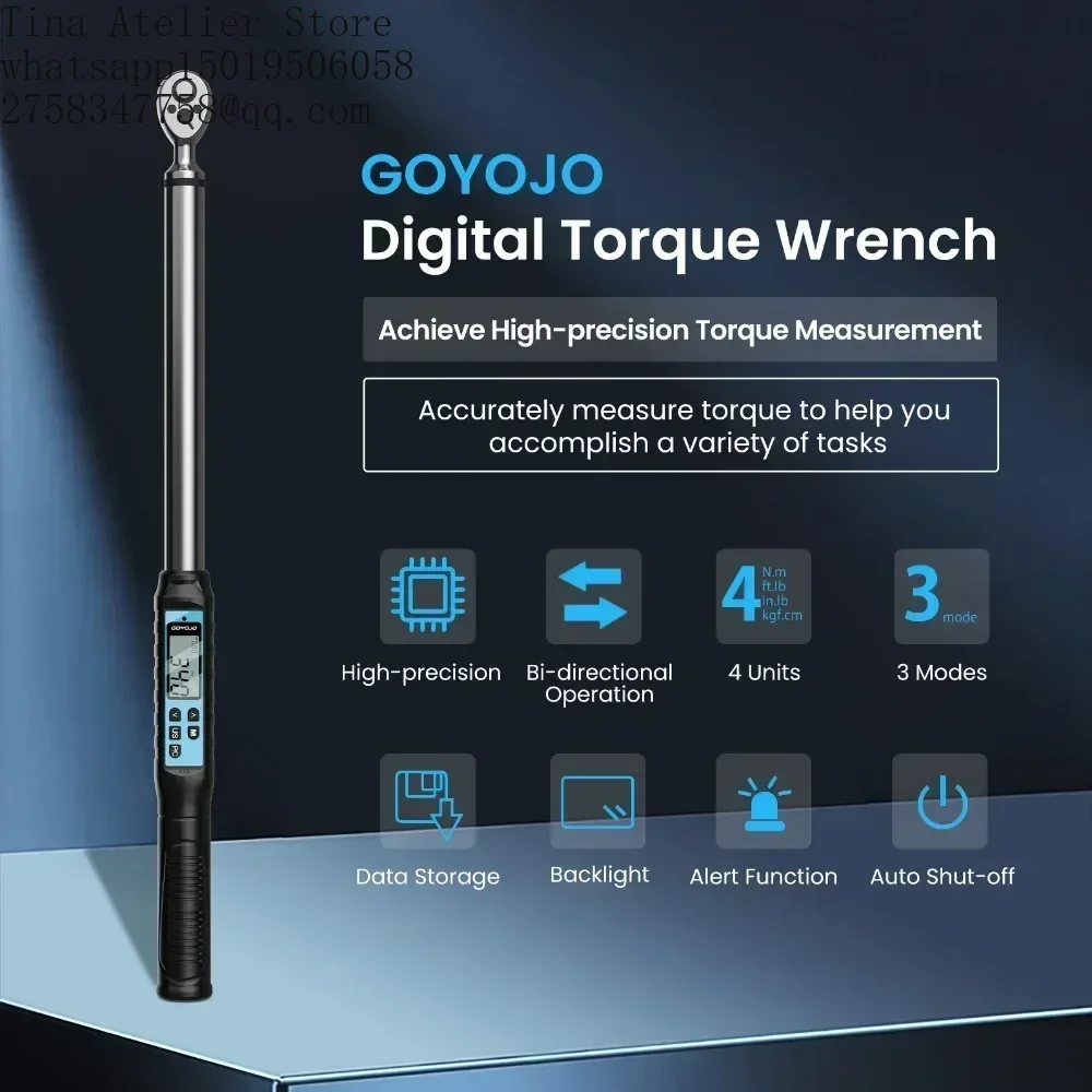 GOYOJO Professional Digital To - огляд і ціна Torque Wrench