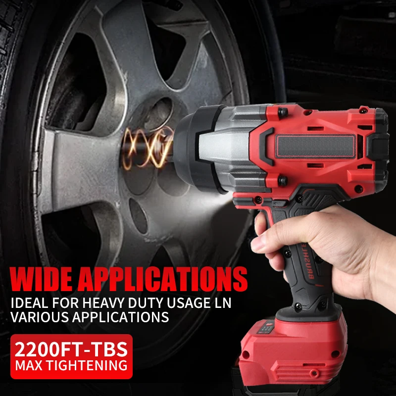 Cordless Impact Wrench 1/2 inc - огляд і ціна Torque Wrench