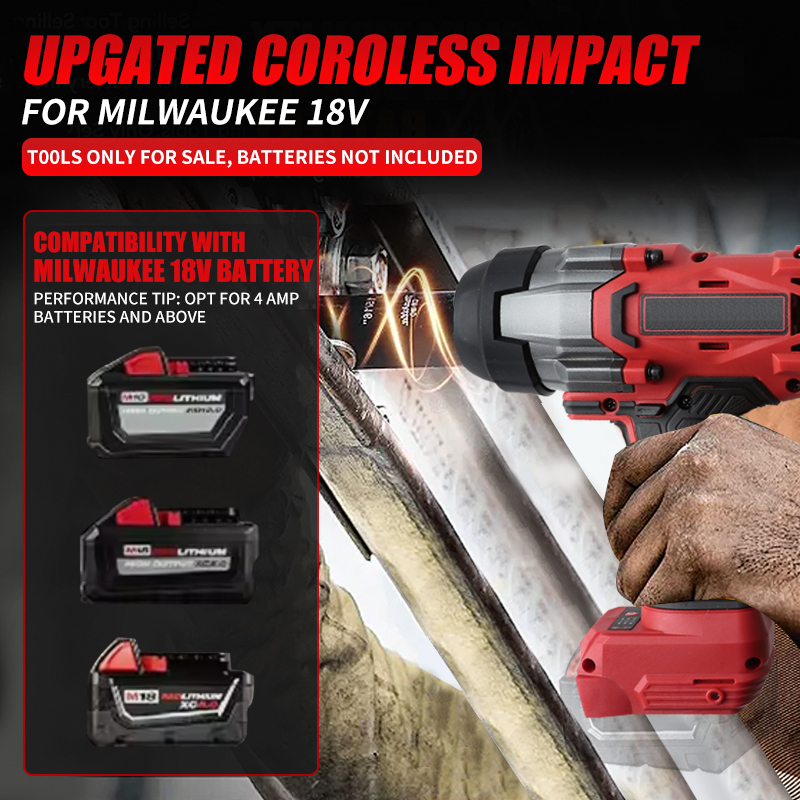 Cordless Impact Wrench 1/2 inc - огляд і ціна Torque Wrench