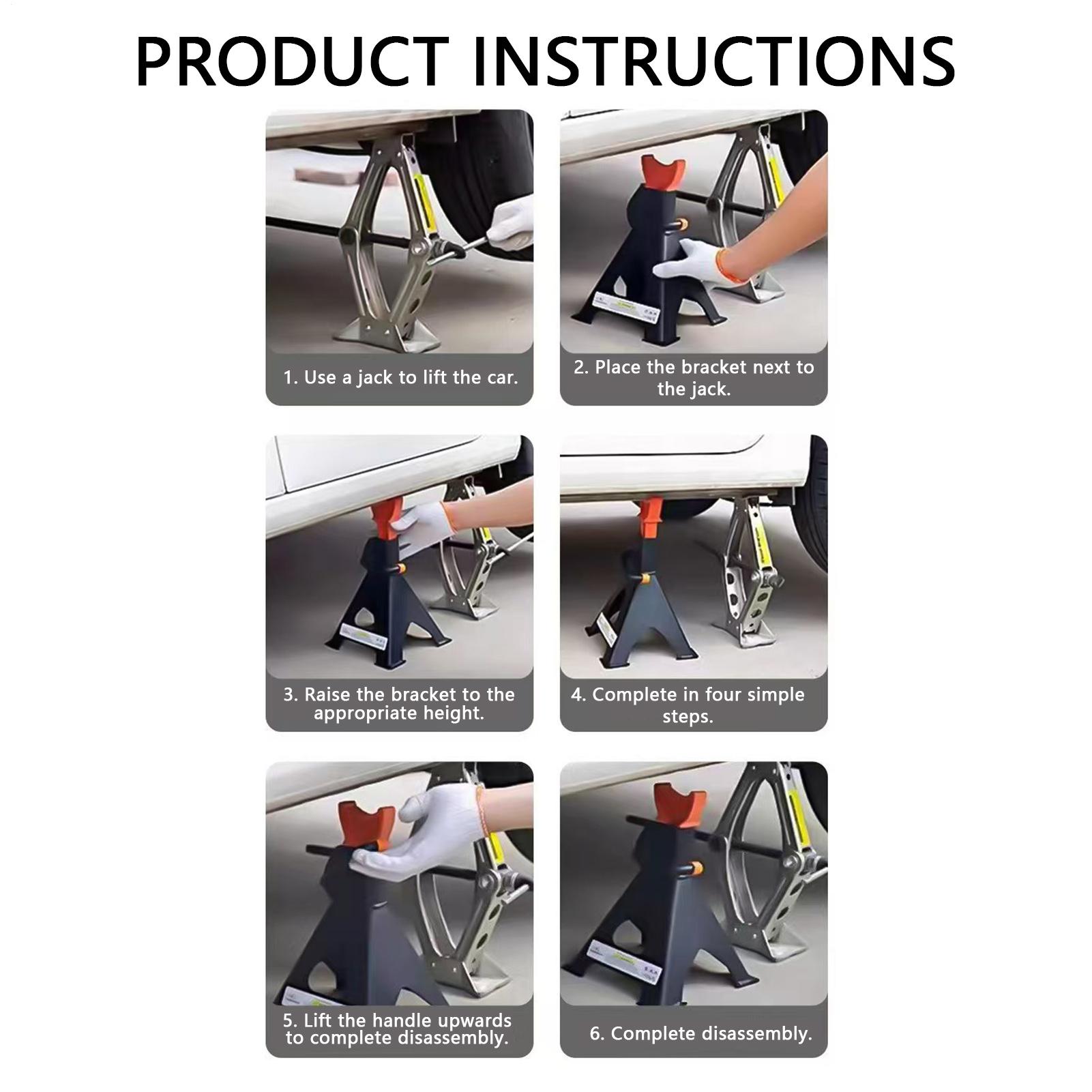Truck Jack Stands 3 Ton/ 6 Ton - огляд і ціна Car Jack